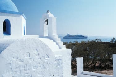 Seabourn fartyg, Santorini