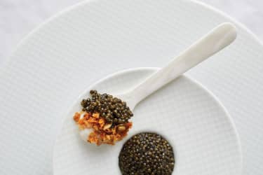 Caviar bite