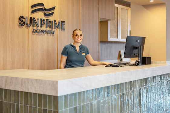 Reception and receptionist