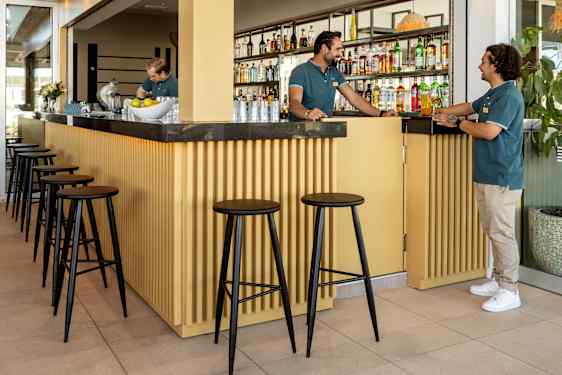 Entrance to buffet restaurant