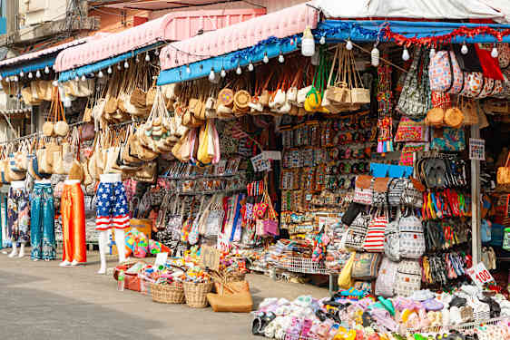 Souvernir shop in thailand