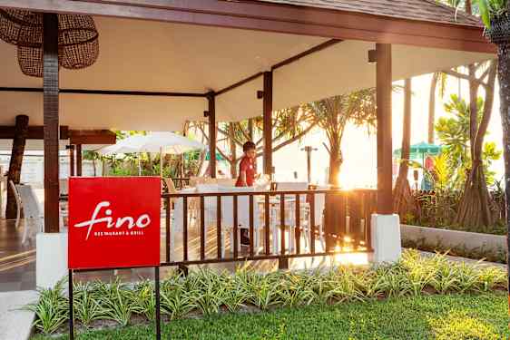Fino restaurant in sunset
