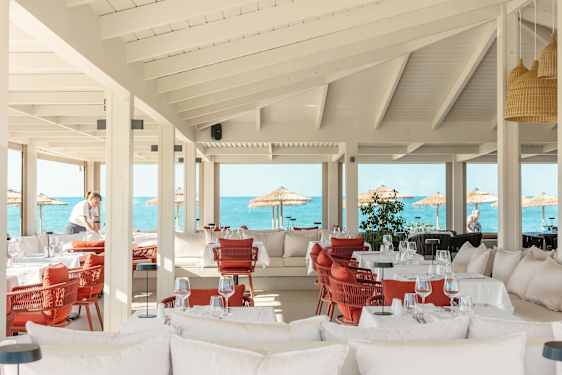 Restaurant by the sea