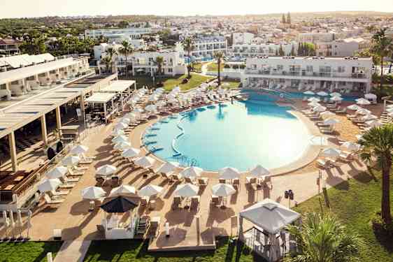 Overview over Sunprime Ayia Napa Suites