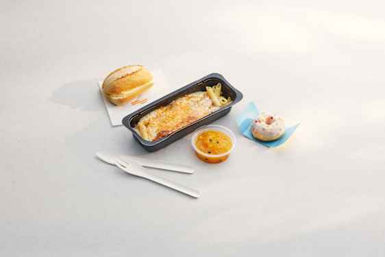 Menu, eksempel, Sunclass Airlines