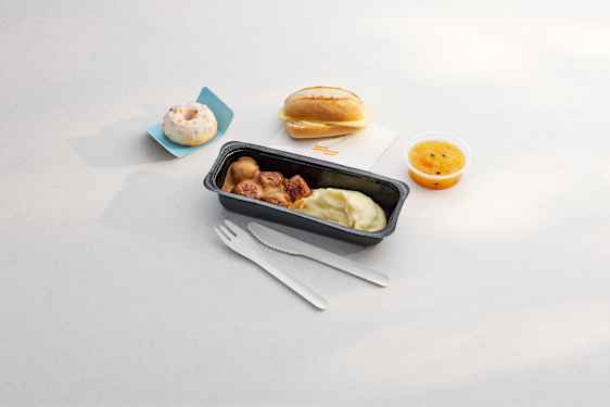 Meny, exempel, Sunclass Airlines