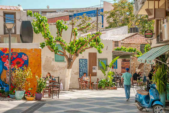 Small village on Crete