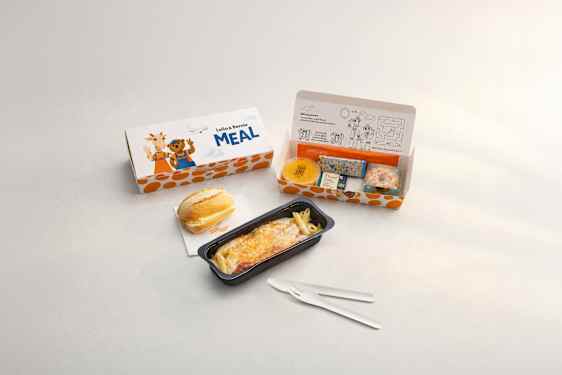 Meny, exempel, Sunclass Airlines