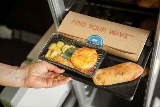 Måltid ombord Sunclass Airlines