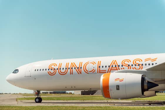 Personal ombord på ett Sunclass flyg