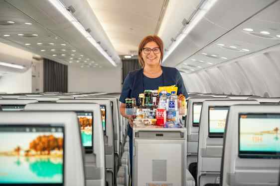 Flygvärdinna Sunclass Airlines