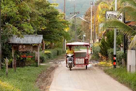 Tuk Tuk on Koh Mok