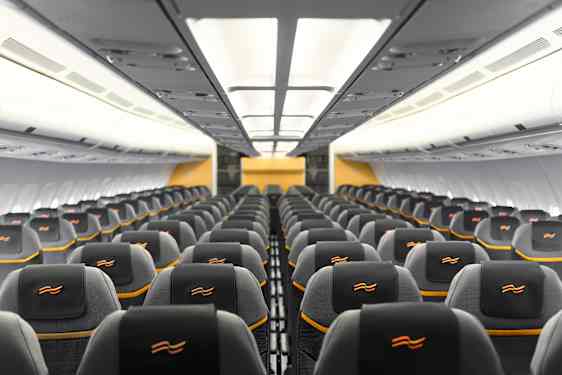 Interiör Sunclass flyg