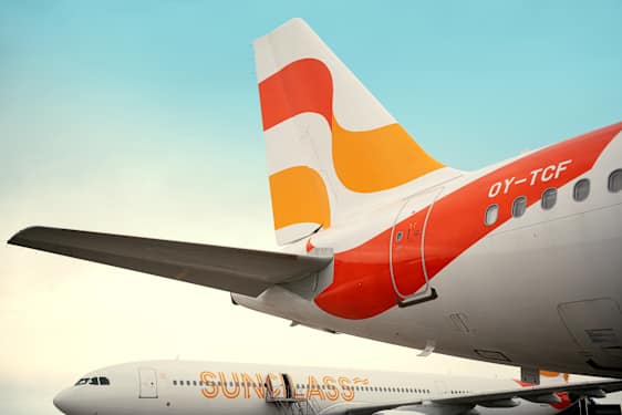 Interiör Sunclass flyg