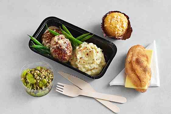 Meny, eksempel, Sunclass Airlines