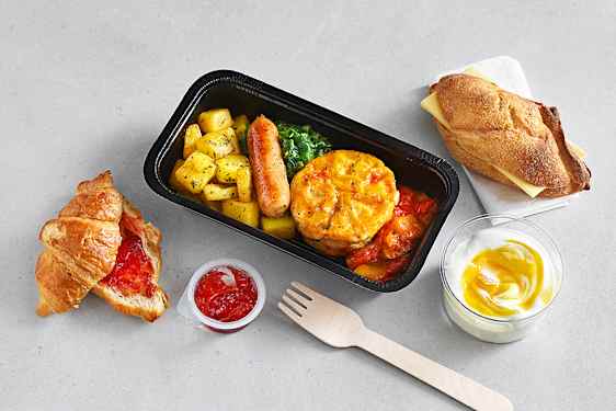 Meny, eksempel, Sunclass Airlines