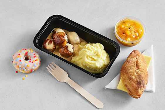 Meny, eksempel, Sunclass Airlines