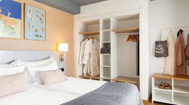 Hotellrummets balkong