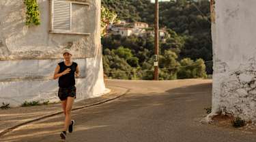 Girl running
